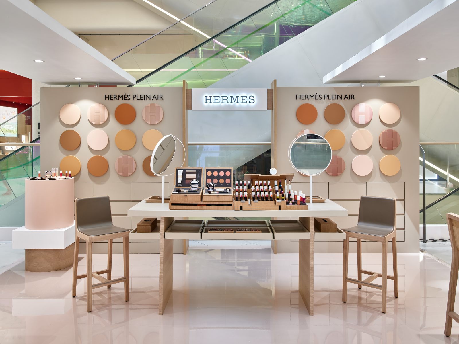 Hermès, Hermès beauty, Hermès Pop up, cửa hàng pop up, Hermès hà nội