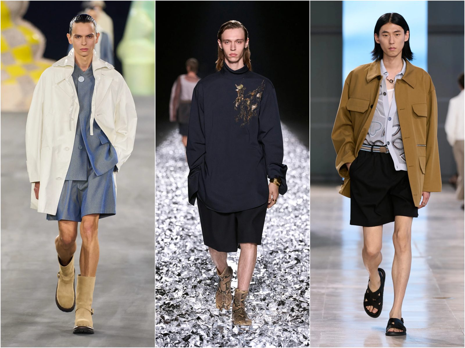 fashion week, fashion week 2025, fashion trend for men, thời trang nam, xu hướng thời trang, tuần lễ thời trang, xuân hè 2025
