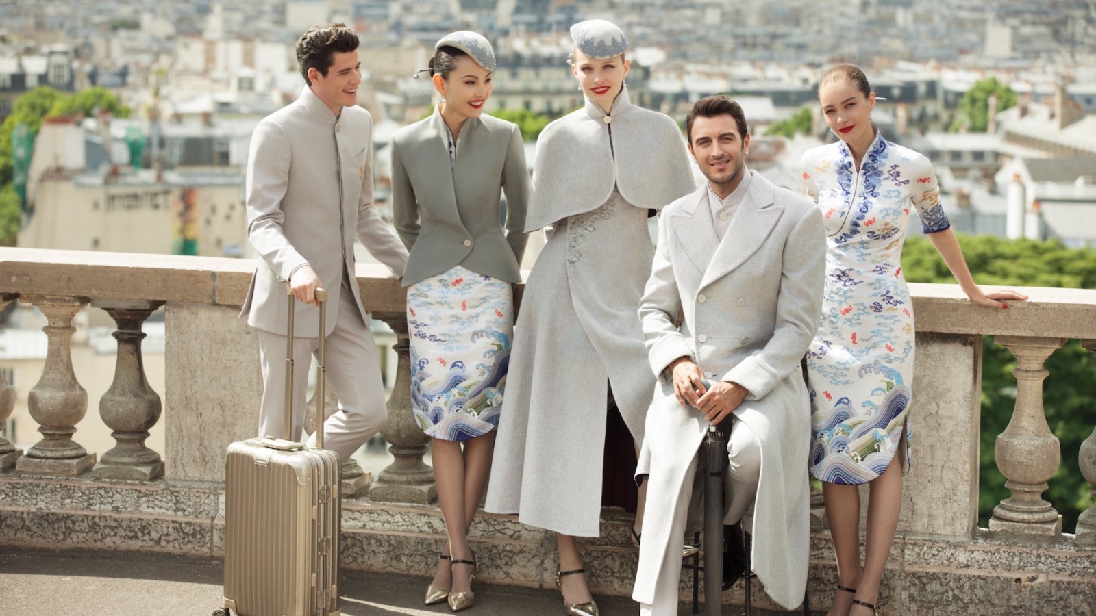 Haian Airlines, Laurence Xu, Riyadh Air, Mohammed Ashi, Singapore Airlines, Pierre Balmain, airlines fashion, haute couture