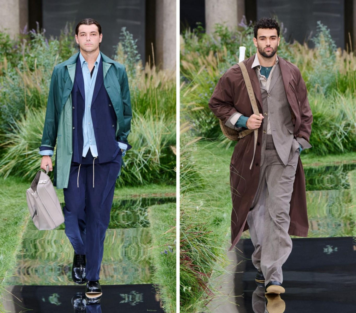 BOSS, spring summer 2025, thời trang xuân hè, fashion show, milan fashion week, thời trang quý ông, david beckham