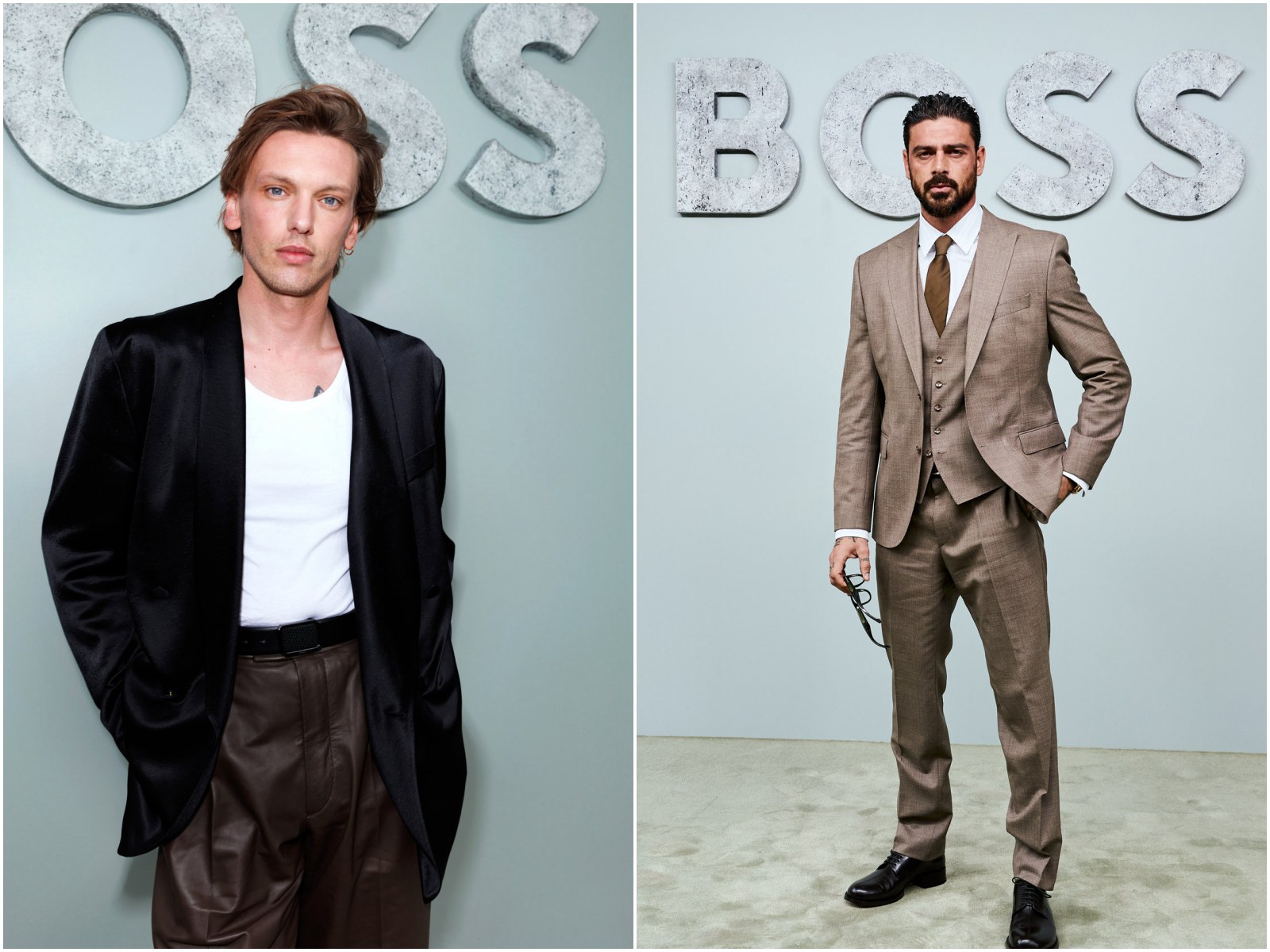 BOSS, spring summer 2025, thời trang xuân hè, fashion show, milan fashion week, thời trang quý ông, david beckham