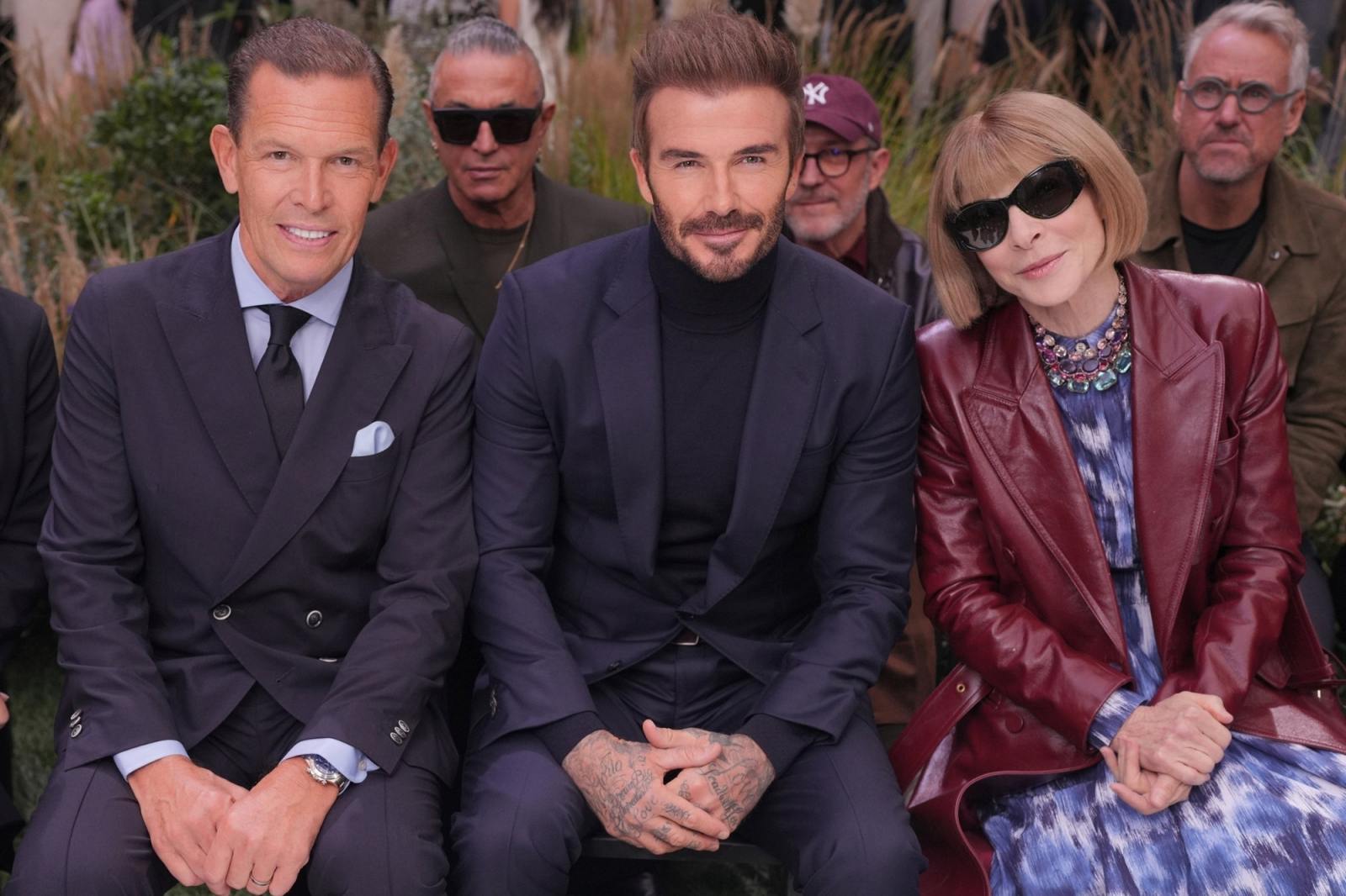 BOSS, spring summer 2025, thời trang xuân hè, fashion show, milan fashion week, thời trang quý ông, david beckham