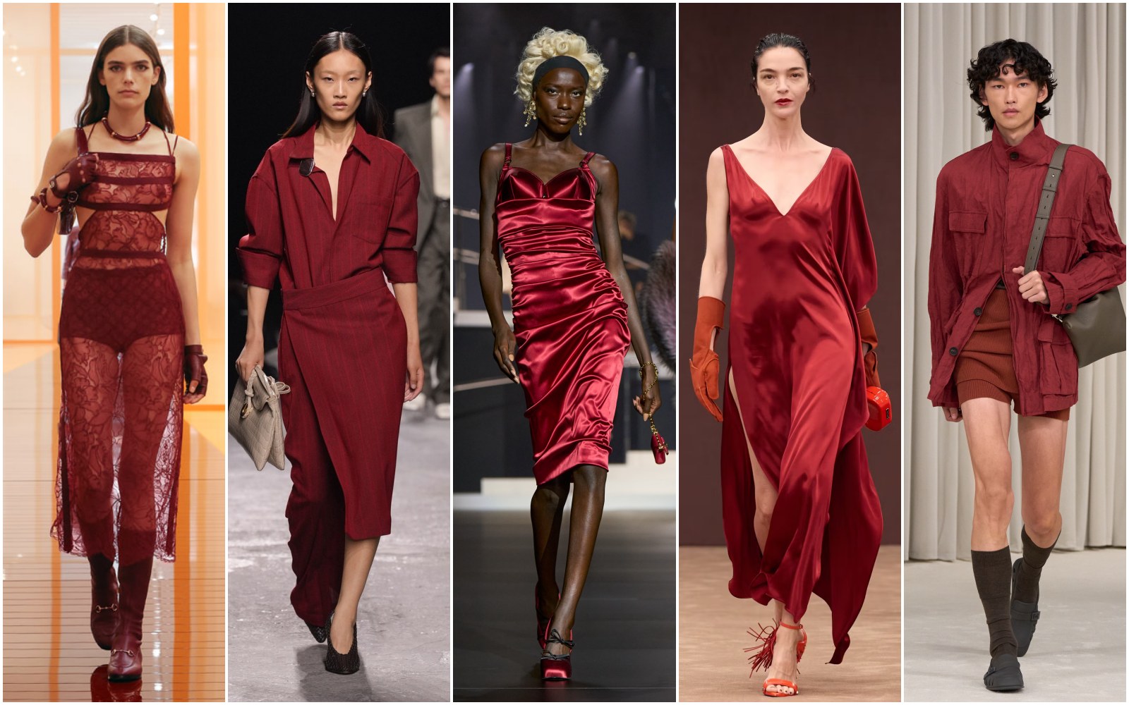 Gucci, Bottega Veneta, Dolce&Gabbana, Ferrari, Ferragamo, Milan Fashion Week 2025, tuần lễ thời trang, xu hướng thời trang, spring summer 2025, fall winter 2025