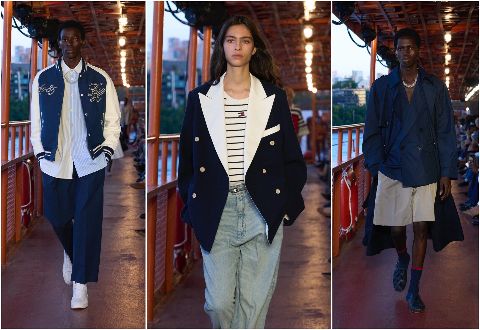 Tommy Hilfiger, new york fashion week, xu hướng thời trang 2025, preppy style