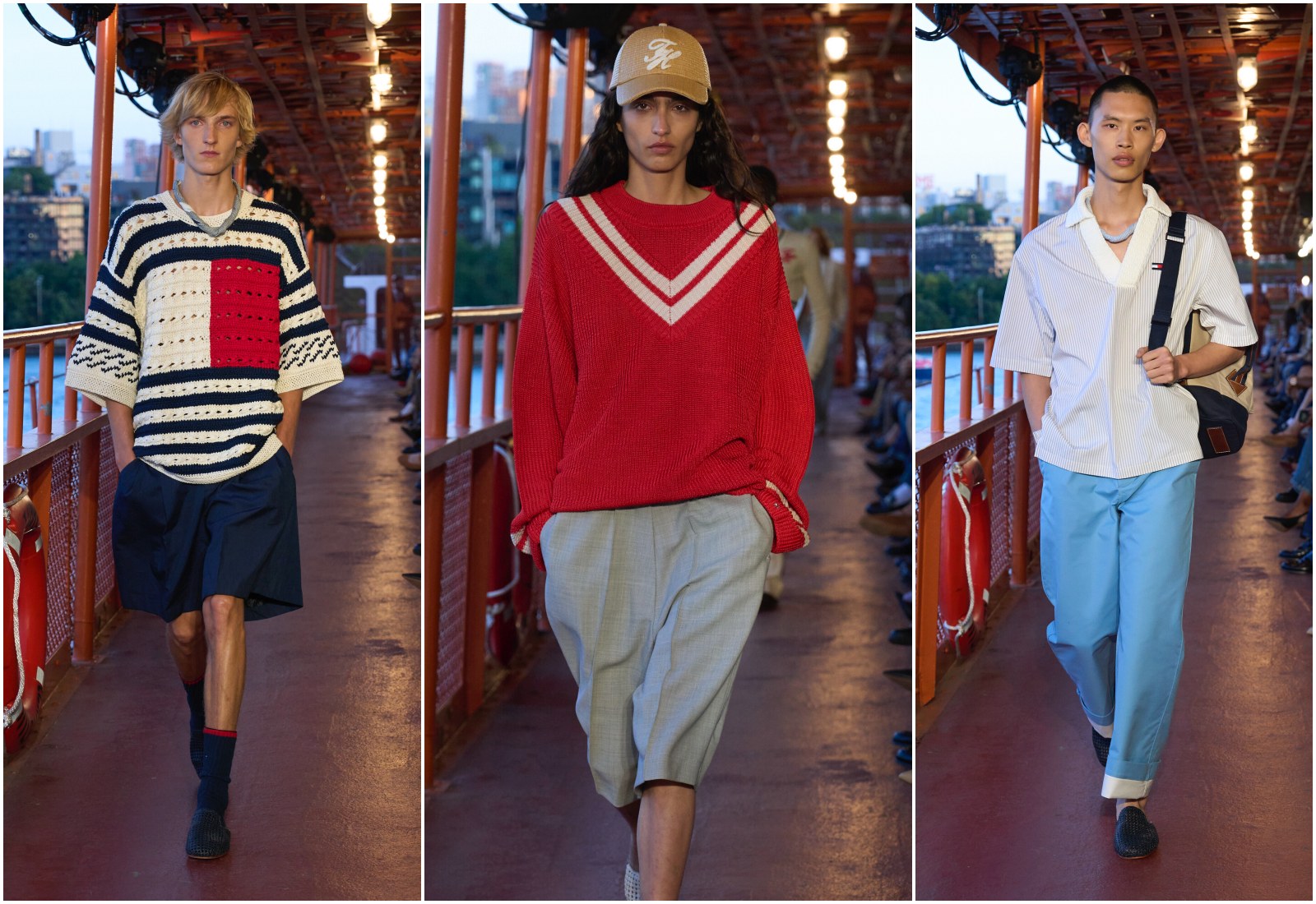 Tommy Hilfiger, new york fashion week, xu hướng thời trang 2025, preppy style