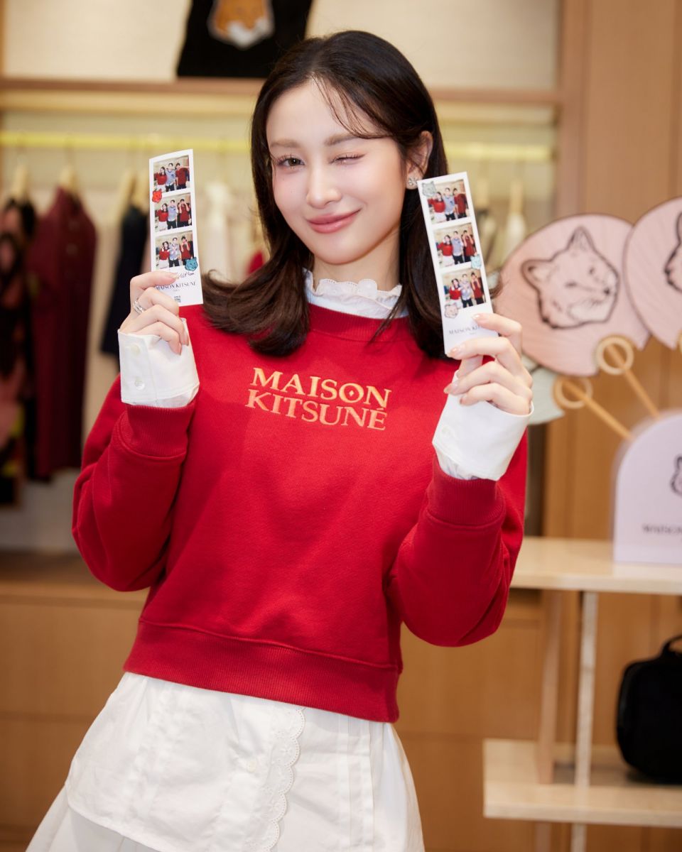 Maison Kitsuné, cửa hàng Maison Kitsuné, amee, quang vinh, jsol, wren evens, diễn viên jun vũ, diễn viên hải nam