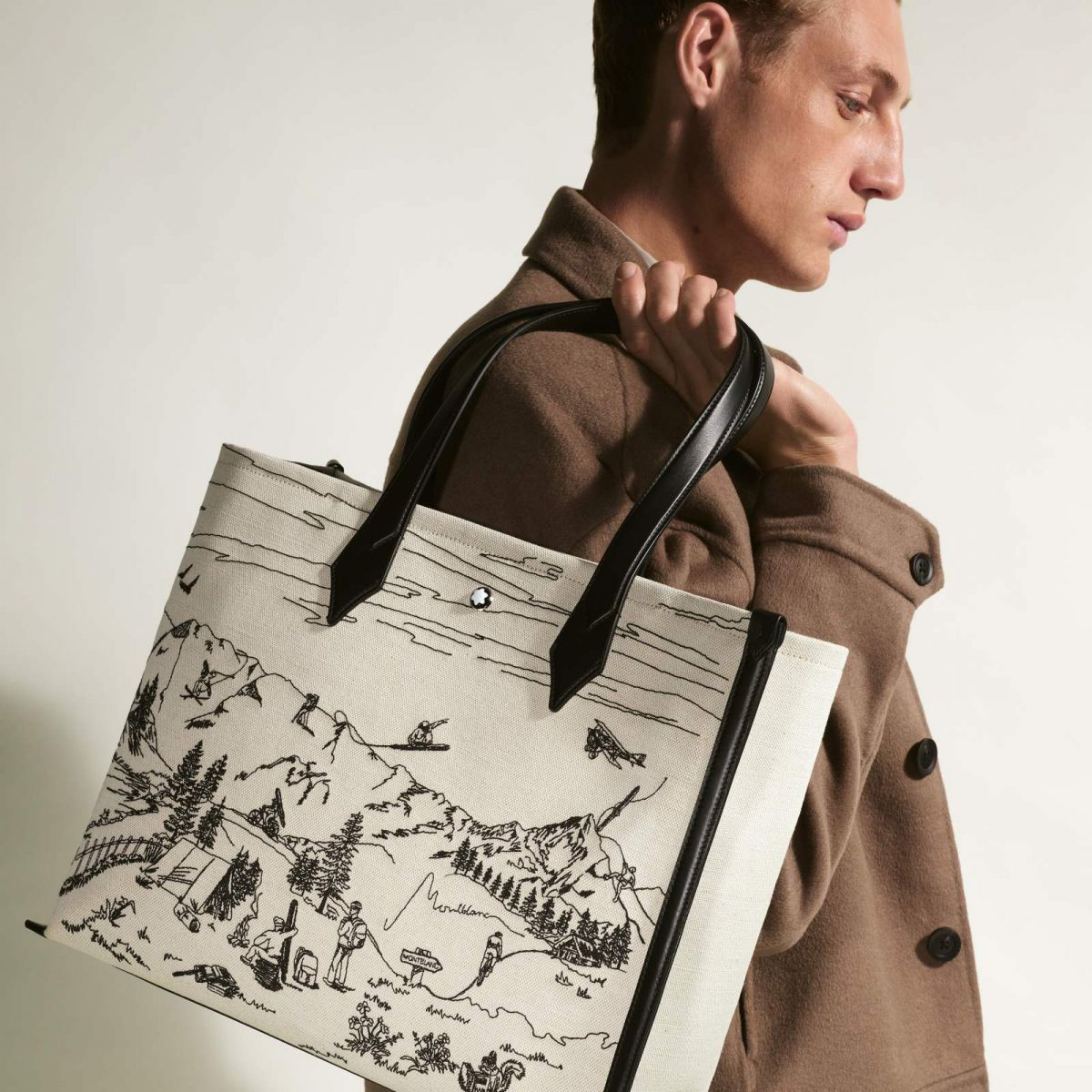 Montblanc, đồ da Montblanc, bút Montblanc, túi tote Montblanc, messenger Montblanc