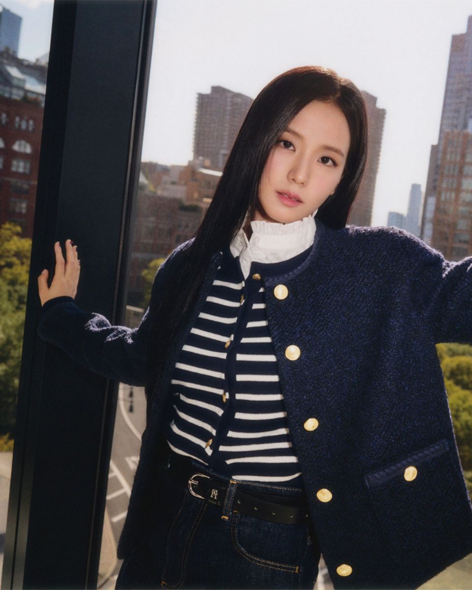 Tommy Hilfiger, Kim Jisoo, Blackpink, thời trang thu đông, xu hướng thời trang