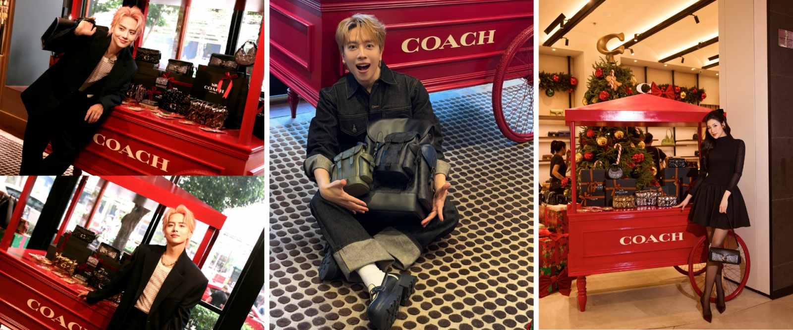 Coach, cửa hàng Coach Việt Nam, Coach Saigon Centre, Coach Lotte Mall Tây Hồ, chương trình cuối năm, mùa lễ hội, túi xách Coach