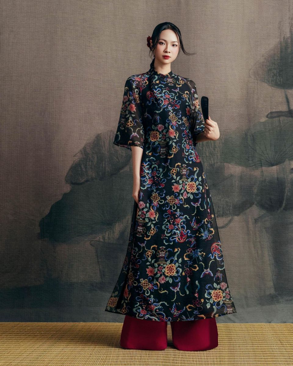 áo dài 2025, áo dài tết, thương hiệu áo dài, Thủy Design House, WEPHOBIA, H2B à La Mode, ĐINH ĐANG, Xéo Xọ, KEIRA TONG, D.Chic