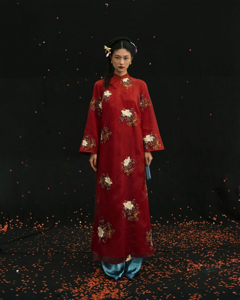 áo dài 2025, áo dài tết, thương hiệu áo dài, Thủy Design House, WEPHOBIA, H2B à La Mode, ĐINH ĐANG, Xéo Xọ, KEIRA TONG, D.Chic