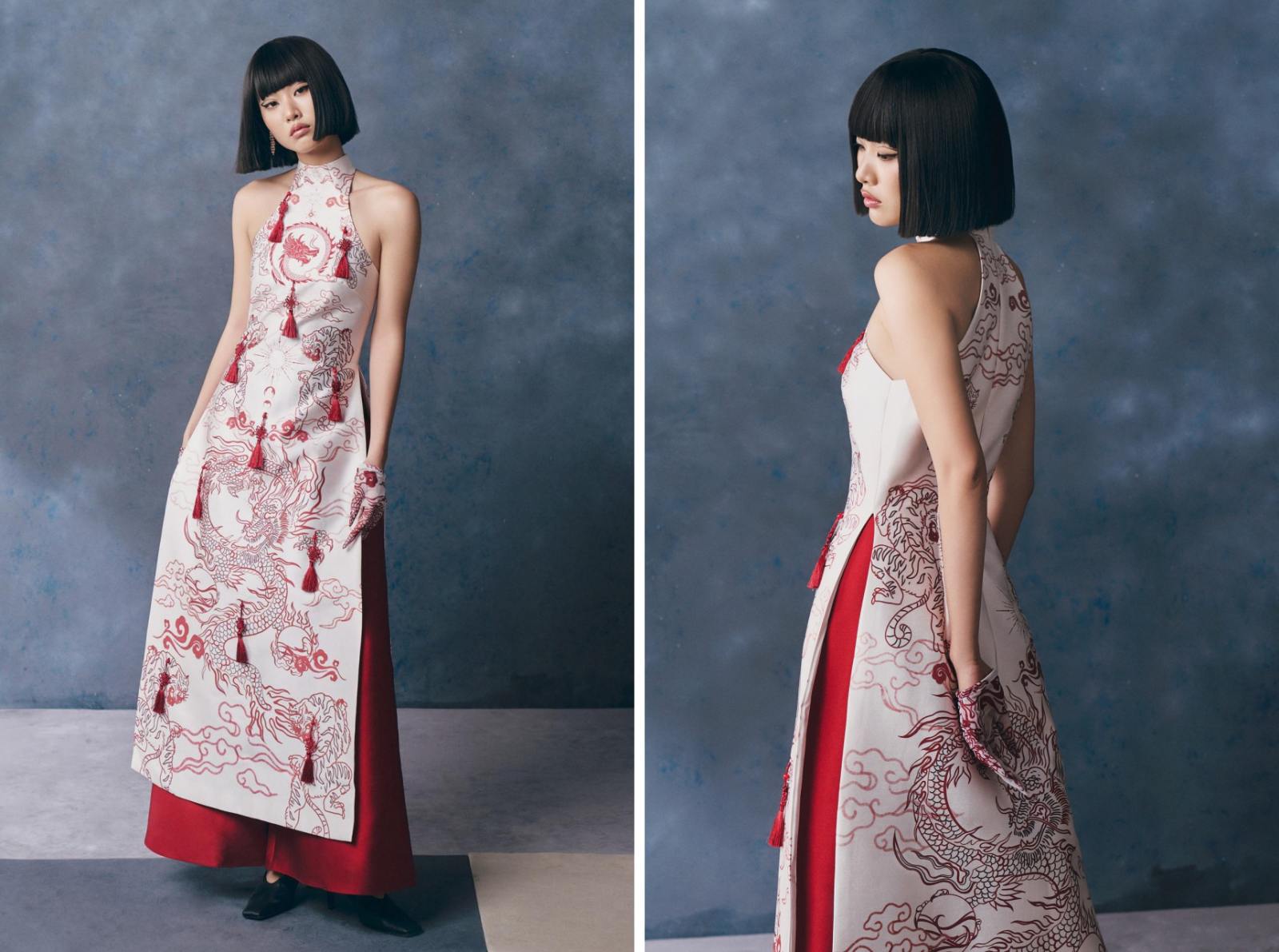 áo dài 2025, áo dài tết, thương hiệu áo dài, Thủy Design House, WEPHOBIA, H2B à La Mode, ĐINH ĐANG, Xéo Xọ, KEIRA TONG, D.Chic