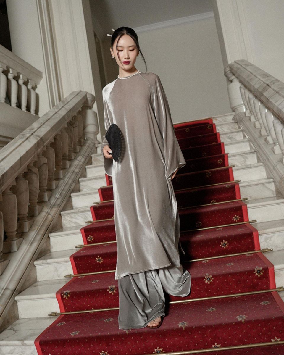 áo dài 2025, áo dài tết, thương hiệu áo dài, Thủy Design House, WEPHOBIA, H2B à La Mode, ĐINH ĐANG, Xéo Xọ, KEIRA TONG, D.Chic