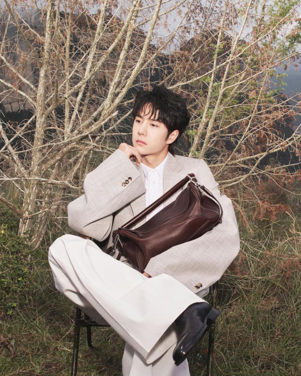 LOEWE, Loewe spring 2025, Wang Yibo, Taylor Russell, Drew Starkey