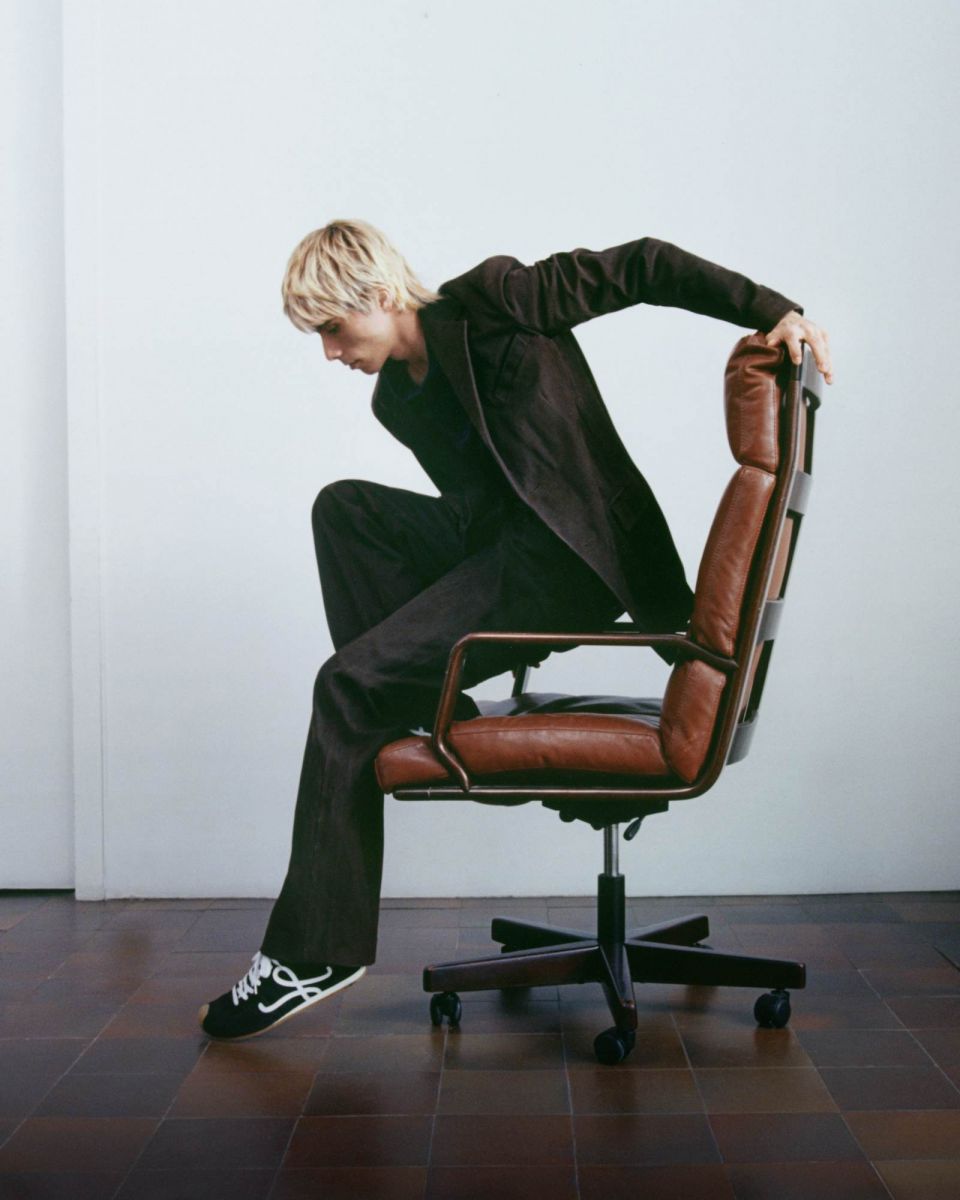 Loewe, giày loewe, ballet runner 2.0