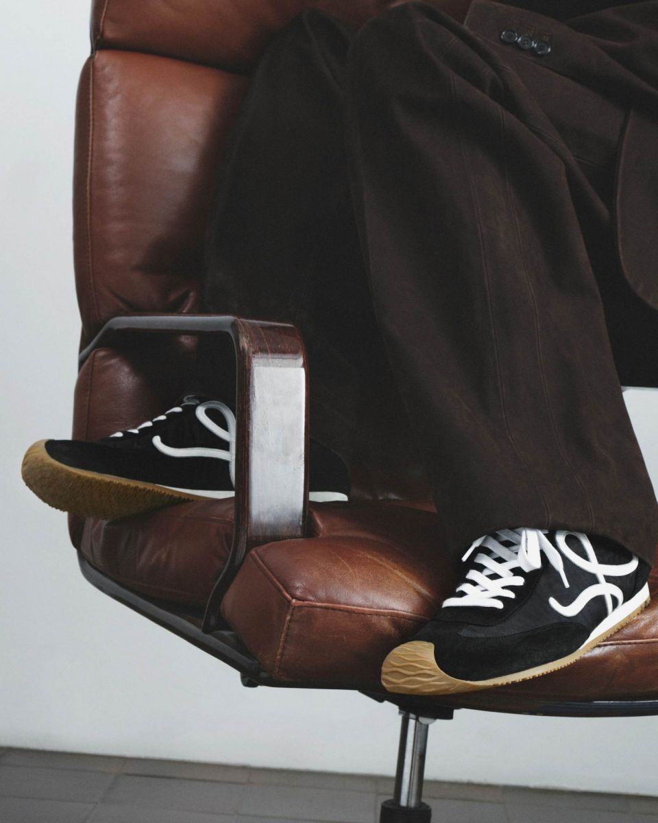 Loewe, giày loewe, ballet runner 2.0