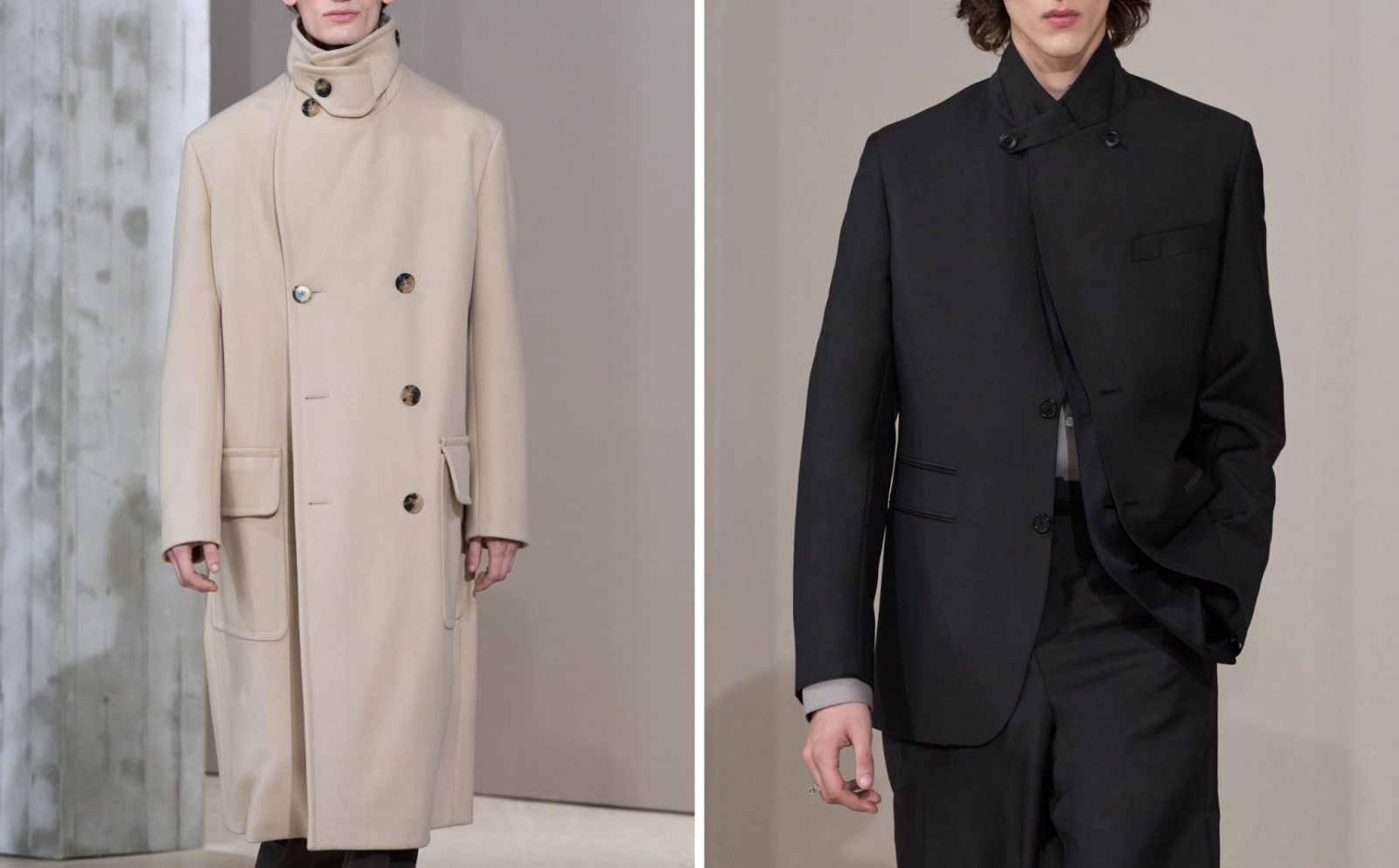 Hermès, Fashion Week 2025, Fall winter collection, thời trang thu đông, xu hướng thời trang nam, áo khoác Hermès
