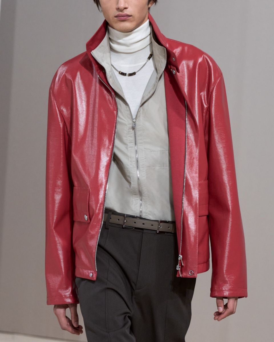 Hermès, Fashion Week 2025, Fall winter collection, thời trang thu đông, xu hướng thời trang nam, áo khoác Hermès