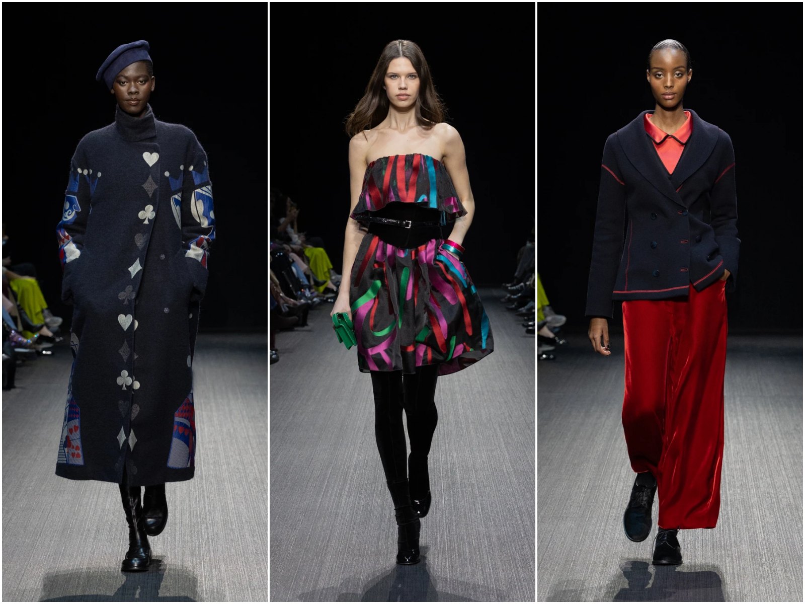 Milan Fashion Week 2025, fall winter collection, xu hướng thời trang, thời trang thu đông, Roberto Cavalli, Emporio Armani