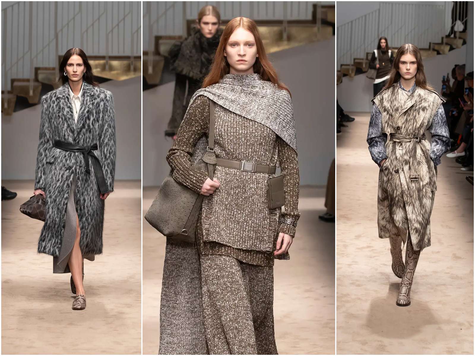 Milan Fashion Week 2025, fall winter collection, xu hướng thời trang, thời trang thu đông, Roberto Cavalli, Emporio Armani, Tod's, Moschino