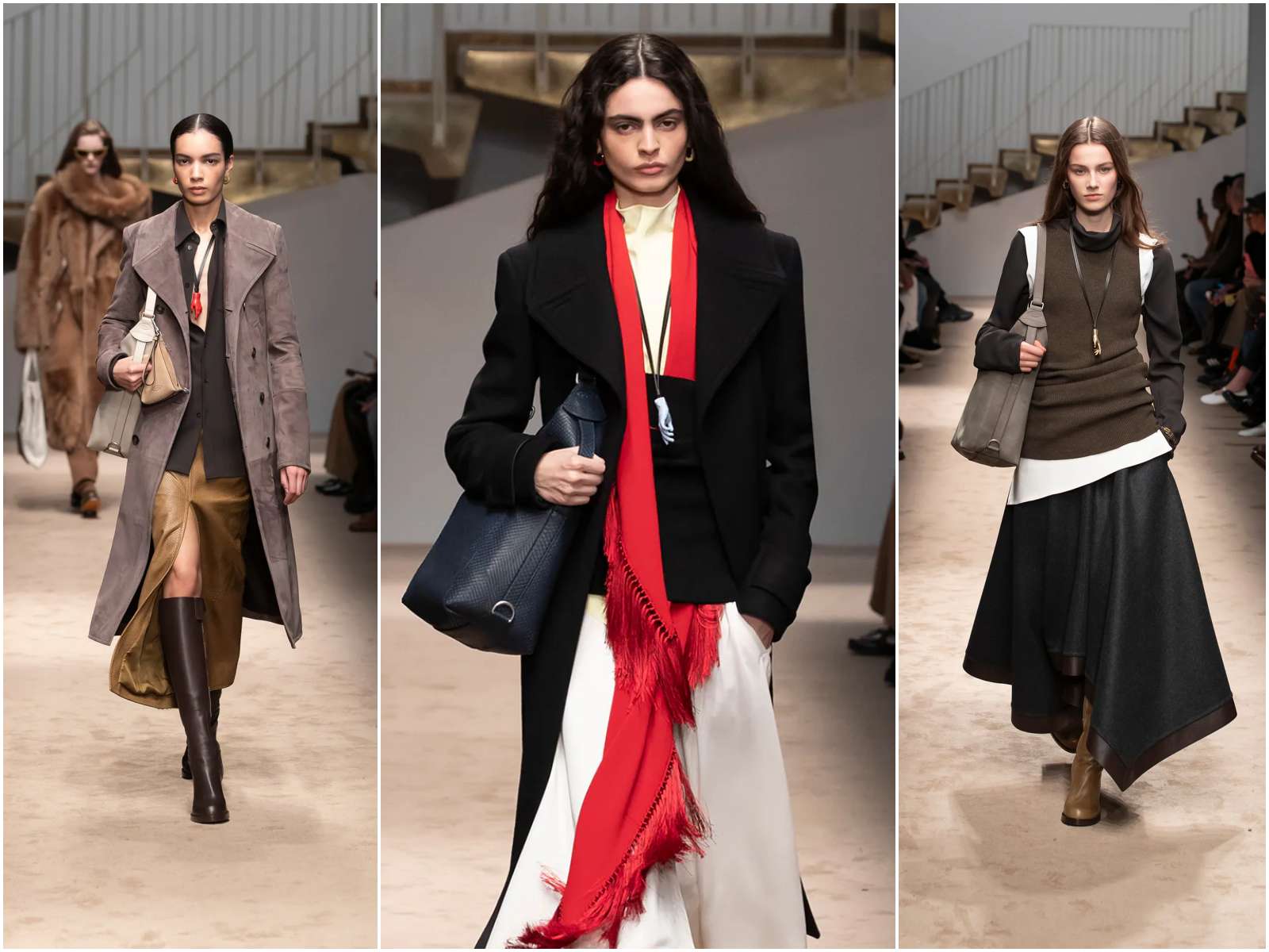 Milan Fashion Week 2025, fall winter collection, xu hướng thời trang, thời trang thu đông, Roberto Cavalli, Emporio Armani, Tod's, Moschino