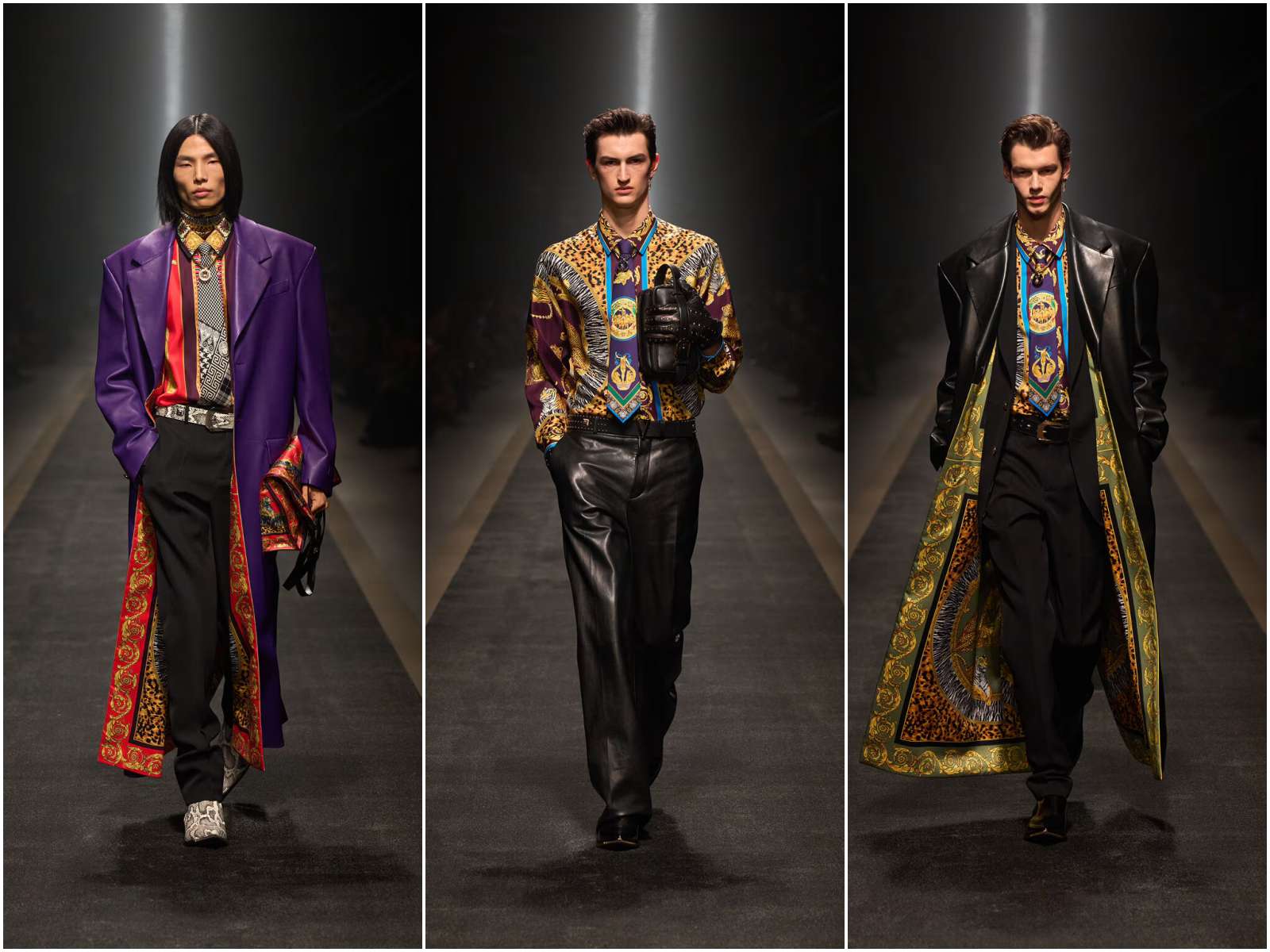 Milan Fashion Week 2025, fall winter collection, xu hướng thời trang, thời trang thu đông, Roberto Cavalli, Emporio Armani, Tod's, Moschino, Versace