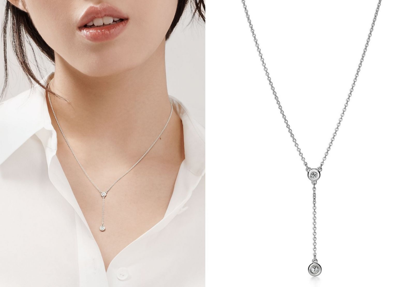 Luxury Jewelry, Trang sức cao cấp, Capsule Jewelry, Trang sức du lịch, Travel Jewelry, City Chic Style, Urban Elegance, Cherry Blossom, Tiffany & Co. Elsa Peretti Diamonds by the Yard