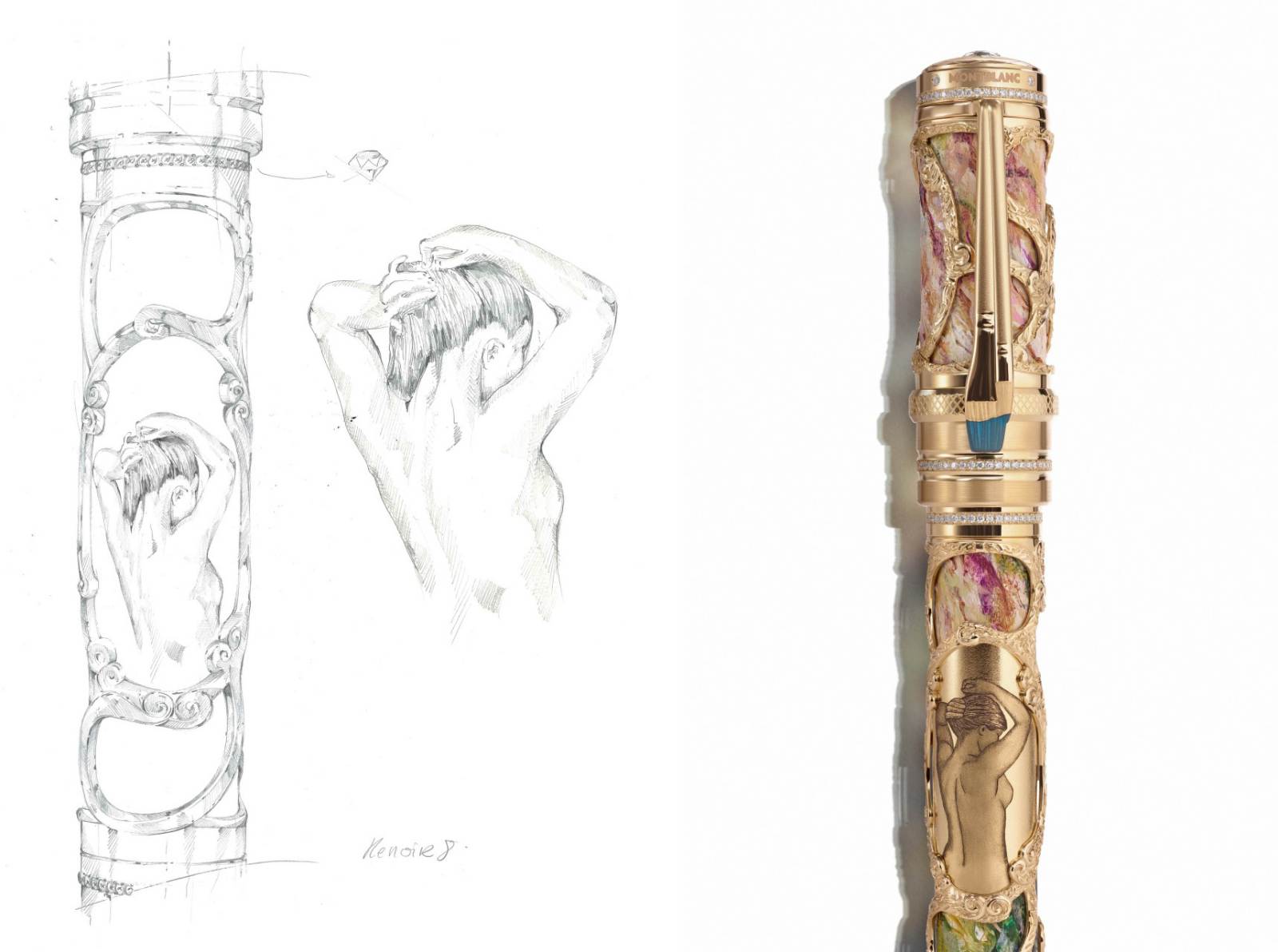 Montblanc Masters of Art, Pierre-Auguste Renoir, bút ký montblanc, montblanc