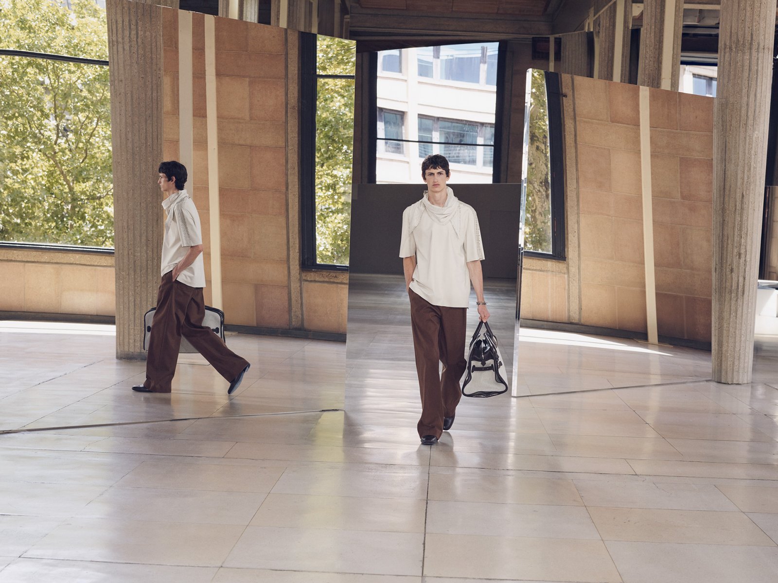 Hermès, RTW collection, for men, paris fashion week, thời trang xuân hè, thời trang nam