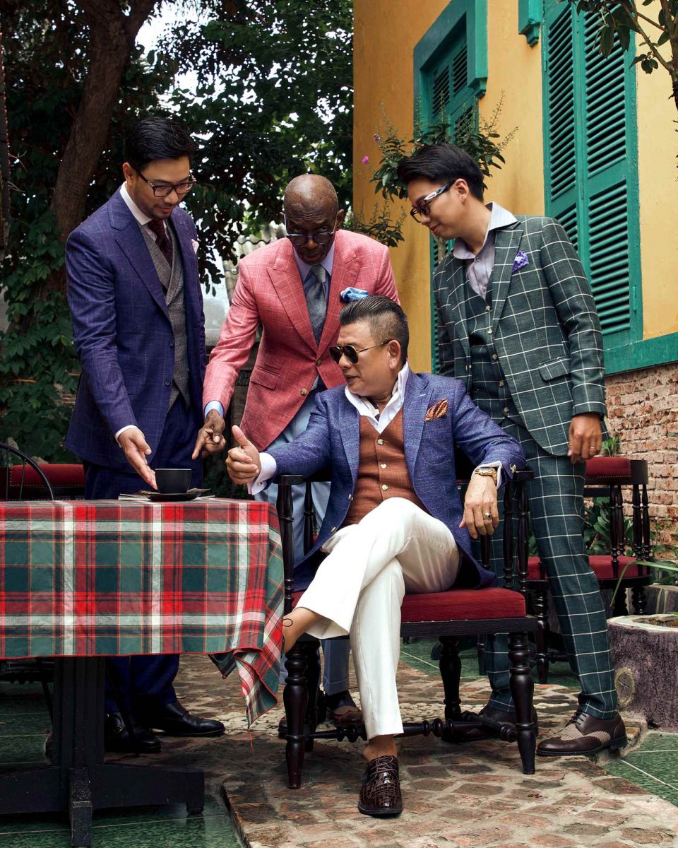 Tailoring bespoke, may đo tphcm, may đo vest