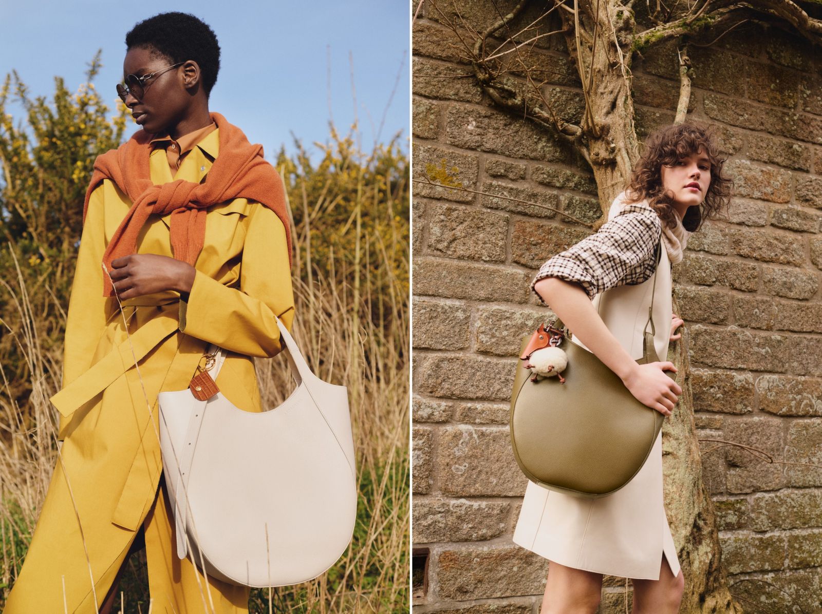 Longchamp, Le Foulonné, túi da, thiết kế vượt thời gian