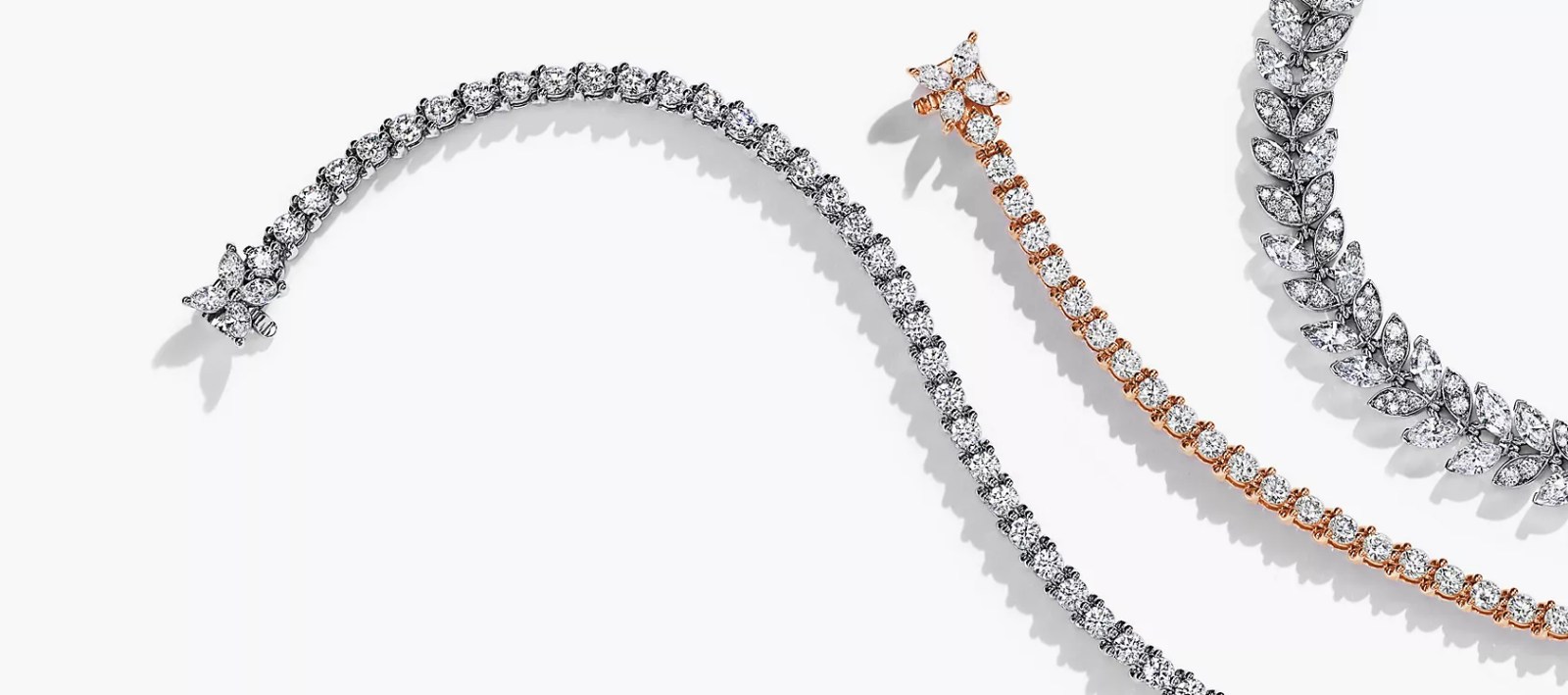 Vòng tay tennis, vòng tay kim cương, tennis bracelet, trang sức cao cấp, trang sức, Omega, Monica Rich Kosann, Pragnell, Tiffany & Co.