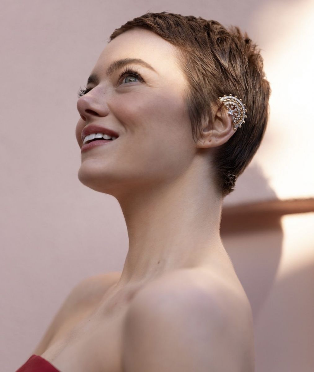 trang sức, Quả cầu vàng 2025, trang sức thảm đỏ, Emma Stone, Louis Vuitton, Anya Taylor-Joy, Tiffany & Co., Zendaya, Bulgari, Zoe Saldaña, Cartier, Salma Hayek, Lorraine Schwartz