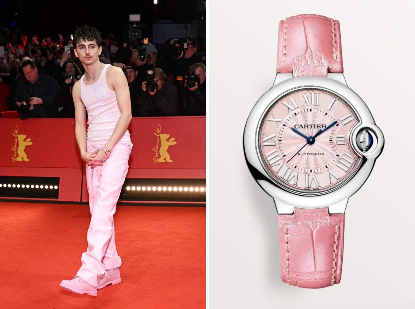 Cartier, trang sức Cartier, Timotheé Chalamet, Berlinale Film Festival 2025, trang sức thảm đỏ, thảm đỏ, trang sức, red carpet