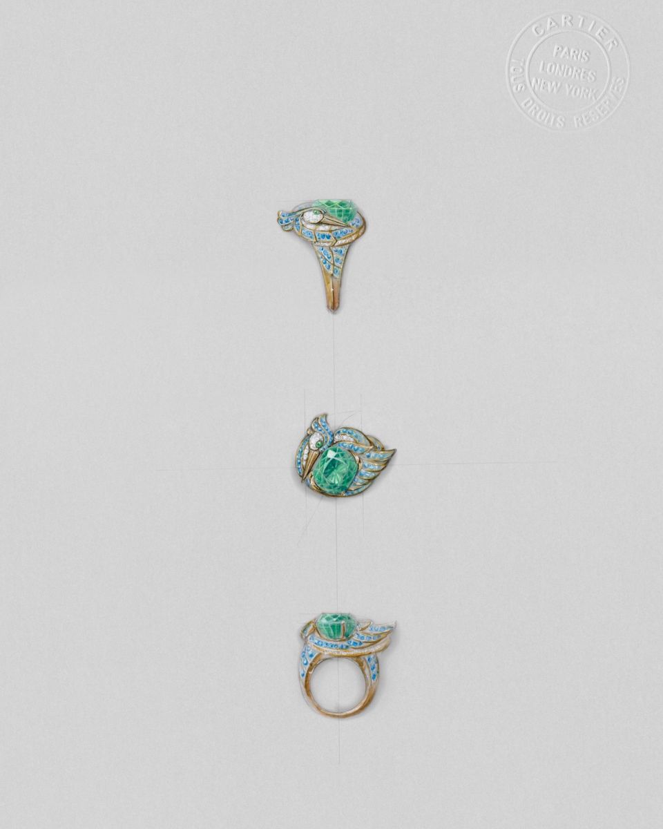Cartier, trang sức, trang sức cao cấp, trang sức Cartier, Cartier high jewellery, Nature Sauvage