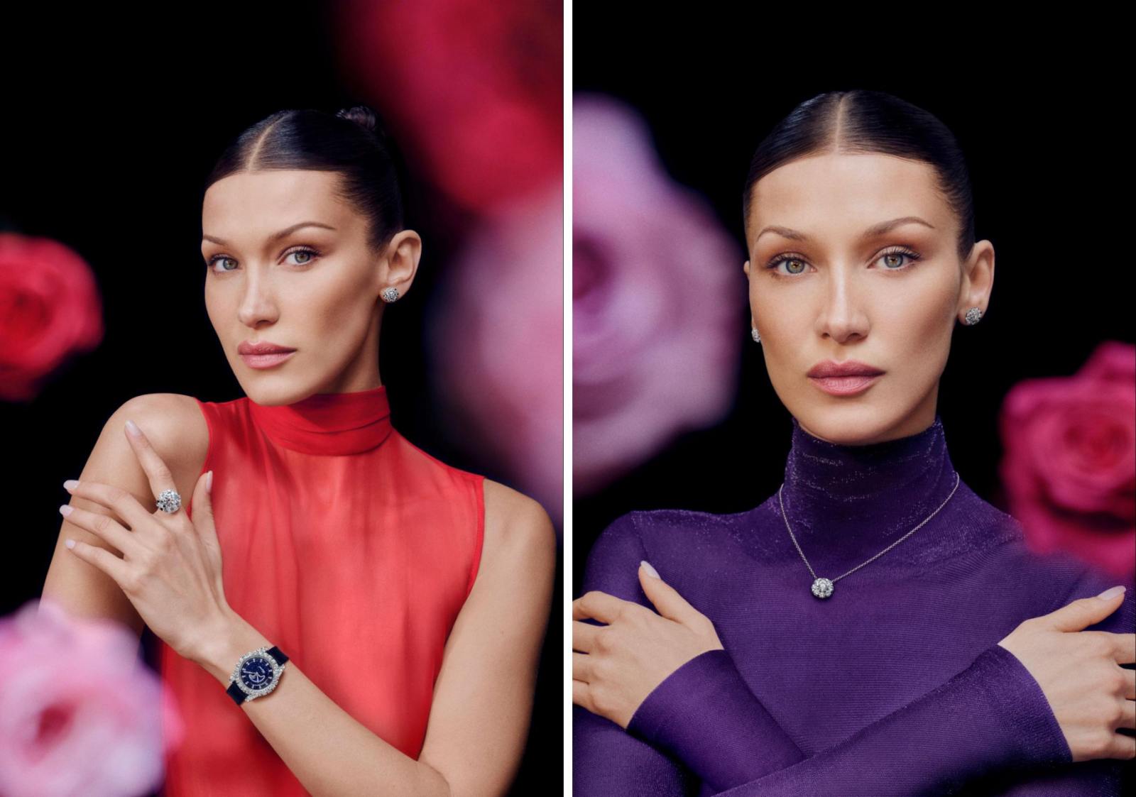 Chopard, Bella Hadid, L’Heure du Diamant, trang sức kim cương