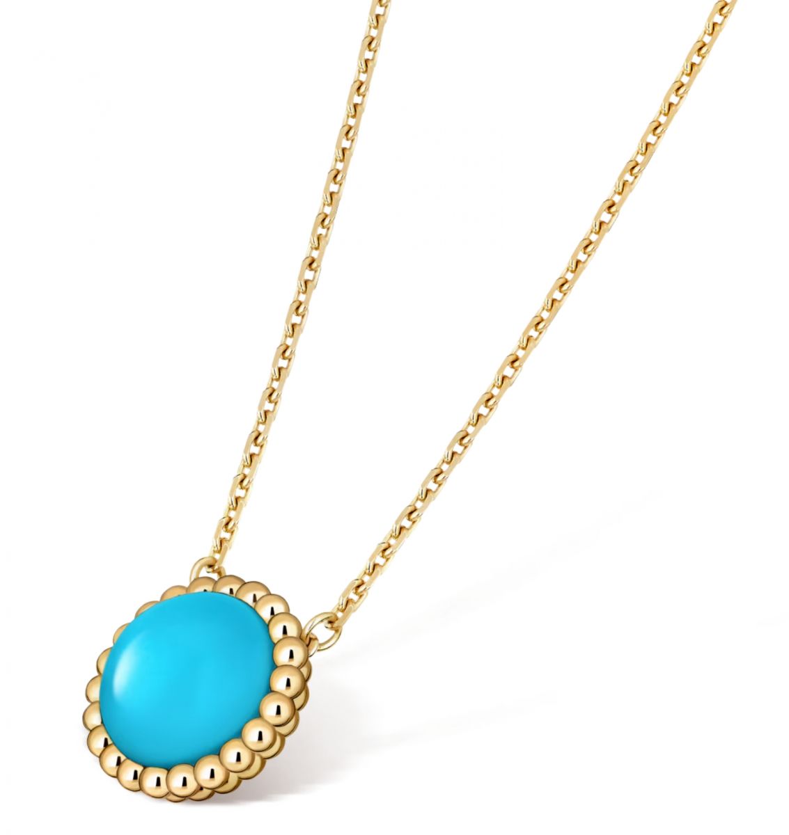 Van Cleef & Arpels, Perlée Couleurs, Perlée collection, trang sức, jewelry, Van Cleef & Arpels turquoise