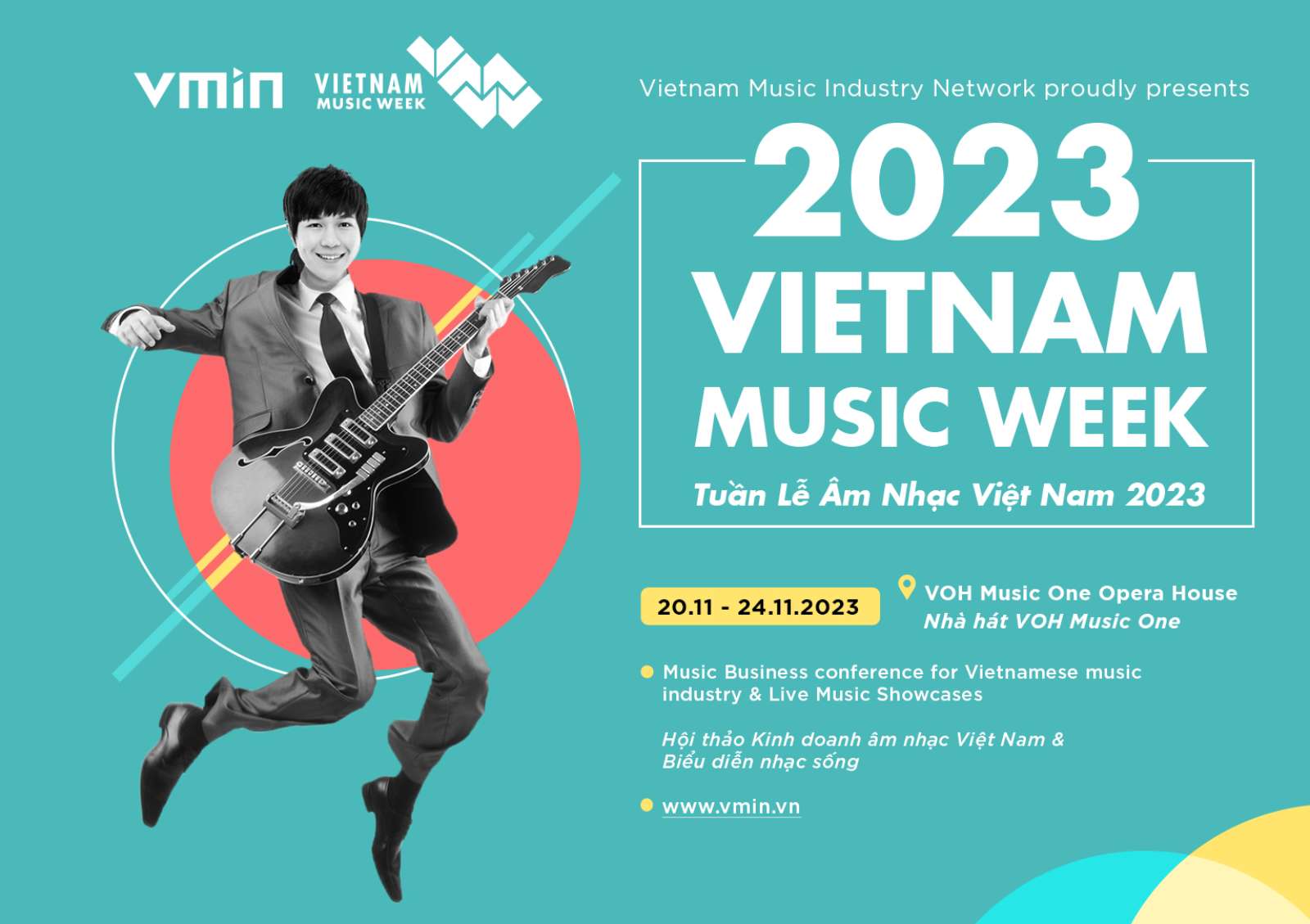 Tuần Lễ Âm Nhạc Việt Nam 2023, Vietnam Music Week, sự kiện âm nhạc, VMIN
