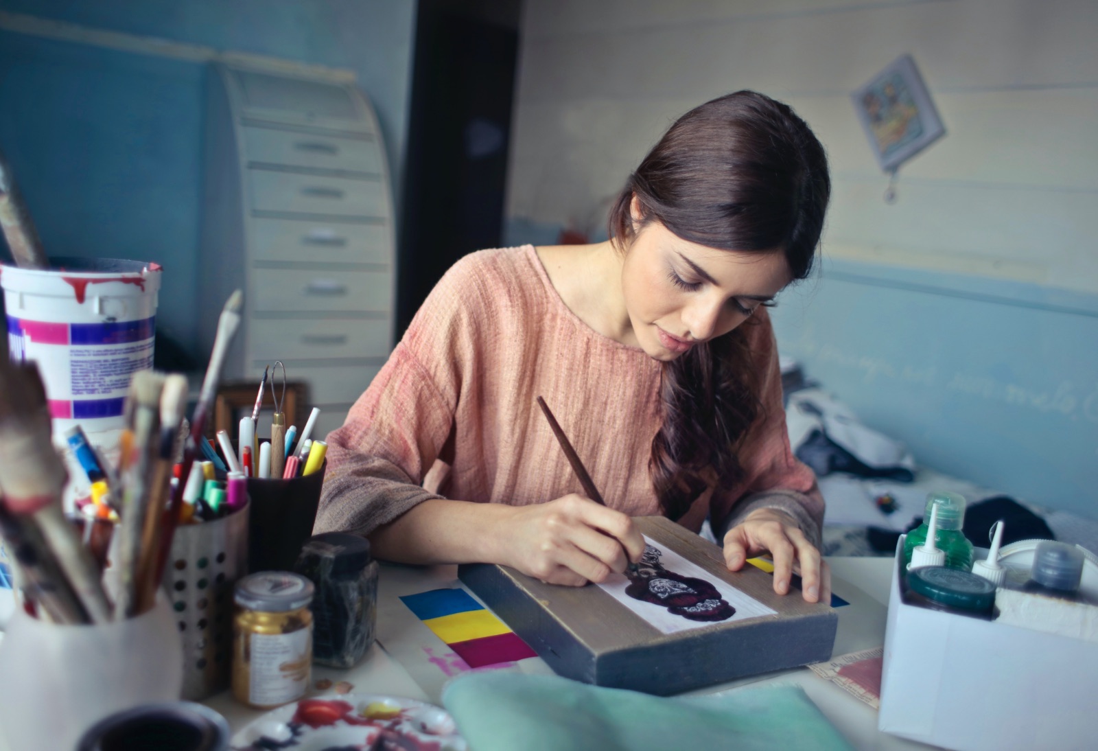 art therapy, liệu pháp nghệ thuật, nghệ thuật, trị liệu, xoa dịu tinh thần 