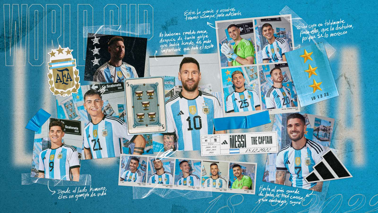 adidas, “Alta En El Cielo”, phim tài liệu, Messi, đội tuyển Argentina