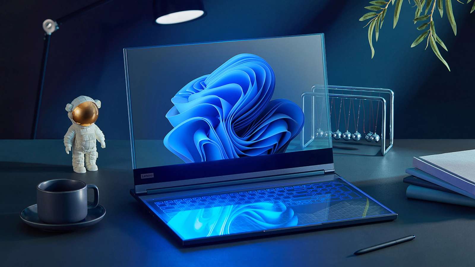 ThinkBook Transparent Display Laptop Concept