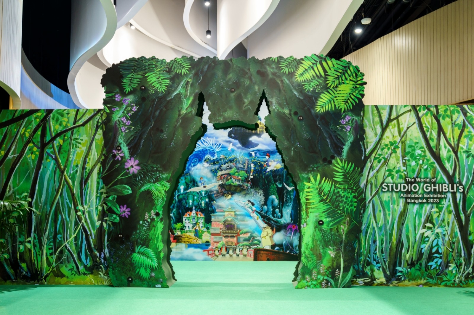 triển lãm, ghibli, du lịch bangkok, triển lãm 3D