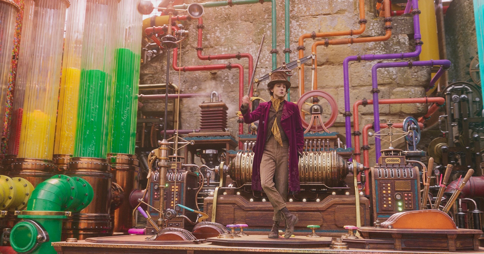 Wonka, Paul King, Roald Dahl, Willy Wonka, Timothée Chalamet, Pure Imagination, Willy Wonka & the Chocolate Factory, Charlie and the Chocolate Factory, phim giáng sinh, phim hay cuối năm, phim hay chiếu rạp