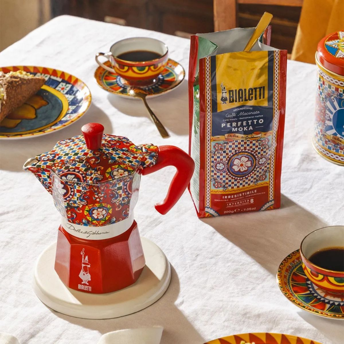 Bialetti, Dolce&Gabbana, D&G, nghệ thuật sống phong cách, phong cách sống, cà phê, nghệ thuật cà phê ý