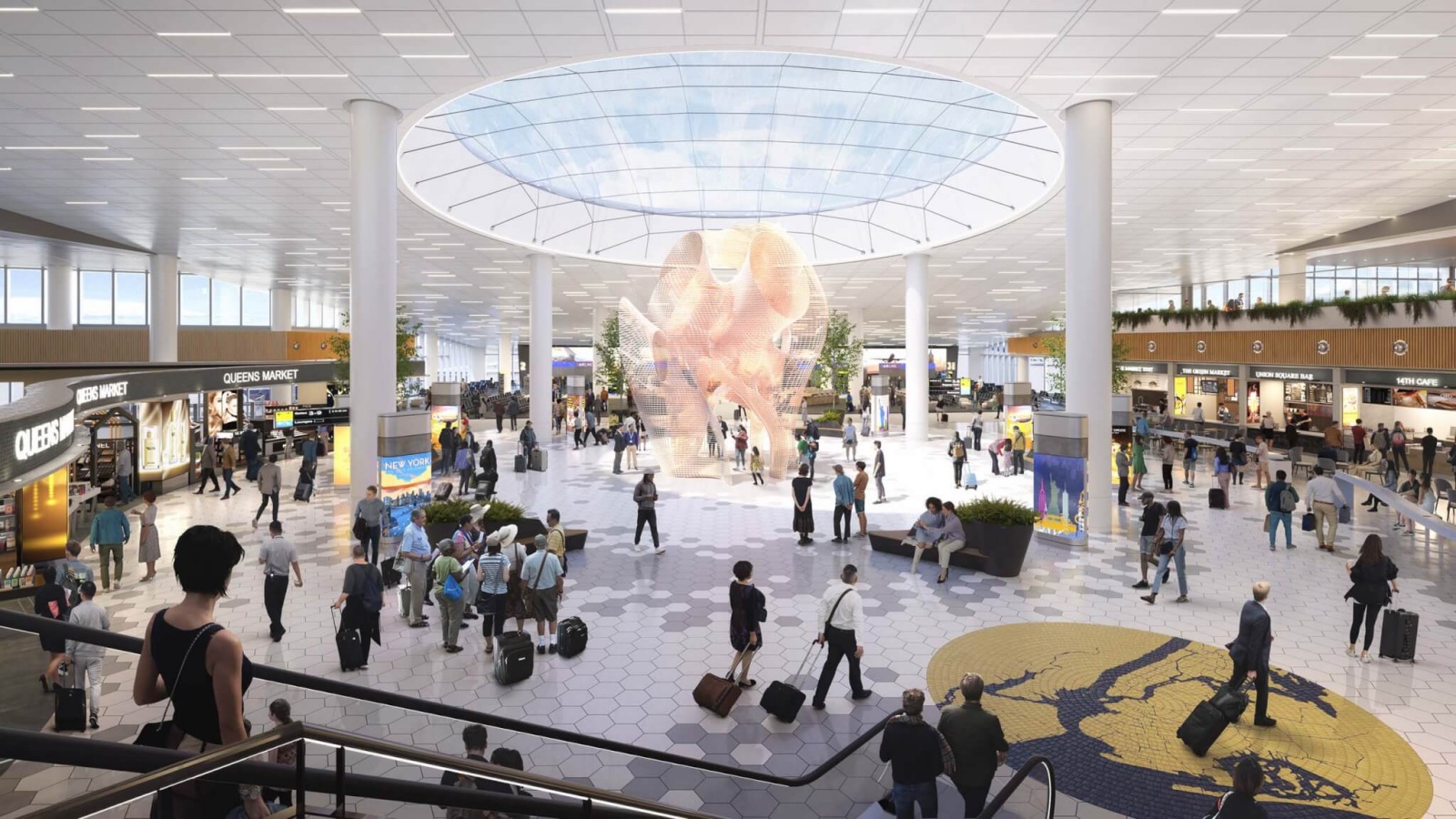 tác phẩm nghệ thuật, sân bay, sân bay đẹp, Sân bay Quốc tế John F. Kennedy, JFK airport