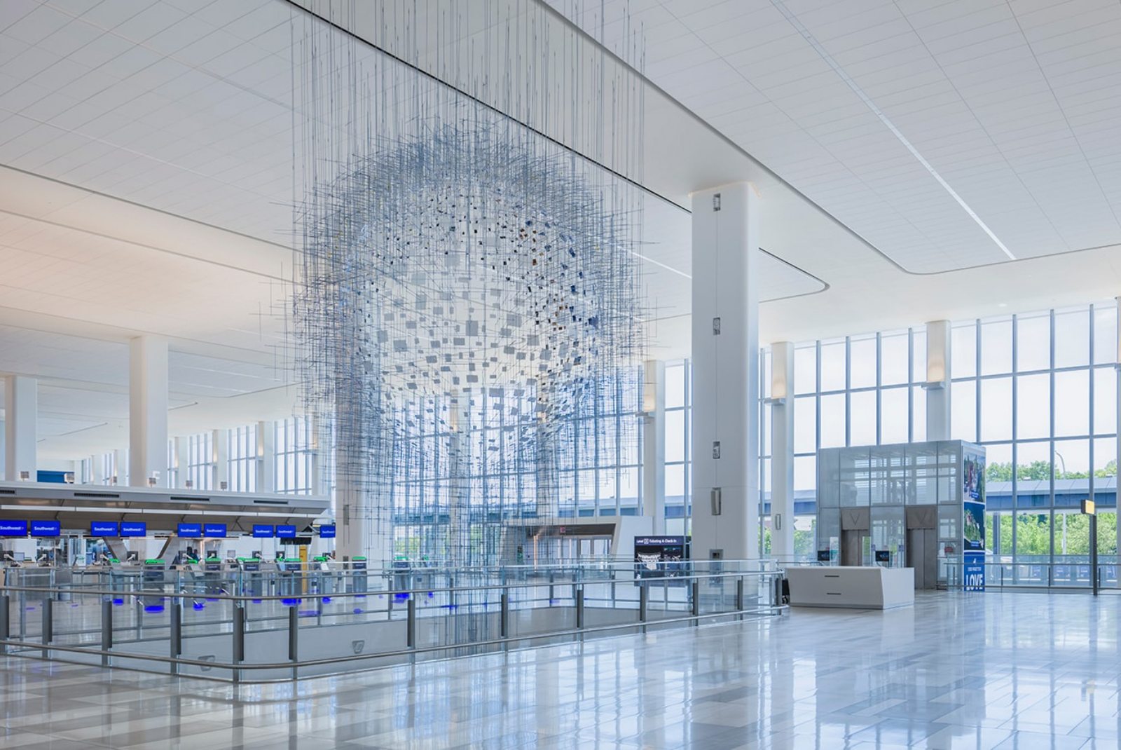 tác phẩm nghệ thuật, sân bay, sân bay đẹp, Sân bay Quốc tế John F. Kennedy, JFK airport