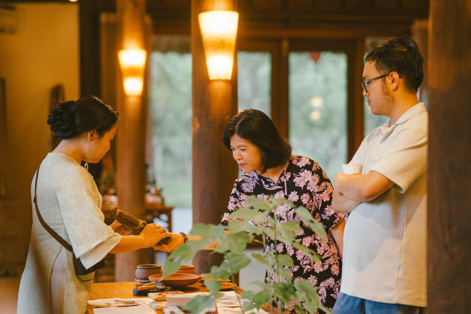 Emeralda Resort Ninh Bình, triển lãm tranh, tranh đông hồ, ninh bình, sustainability travel, vietnam culture