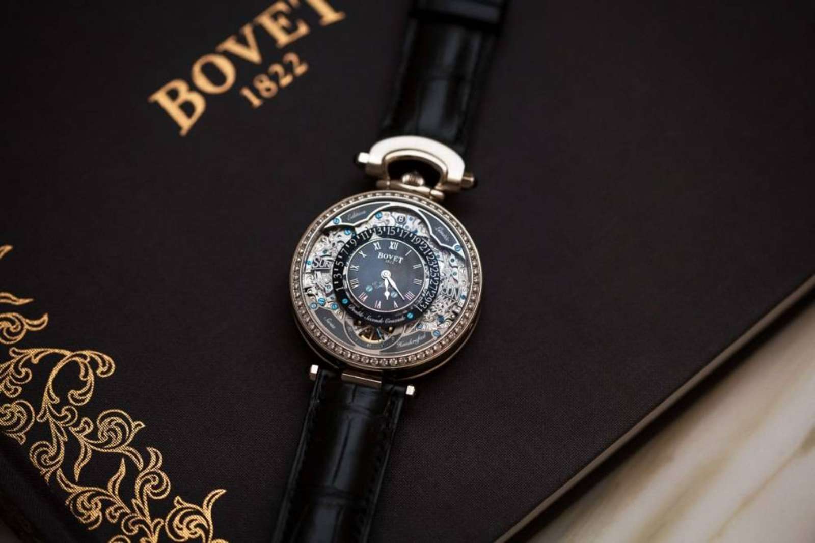 Bovet, đồng hồ thụy sỹ, Bovet Virtuoso VII Perpetual Calendar, Bovet 1822, đồng hồ