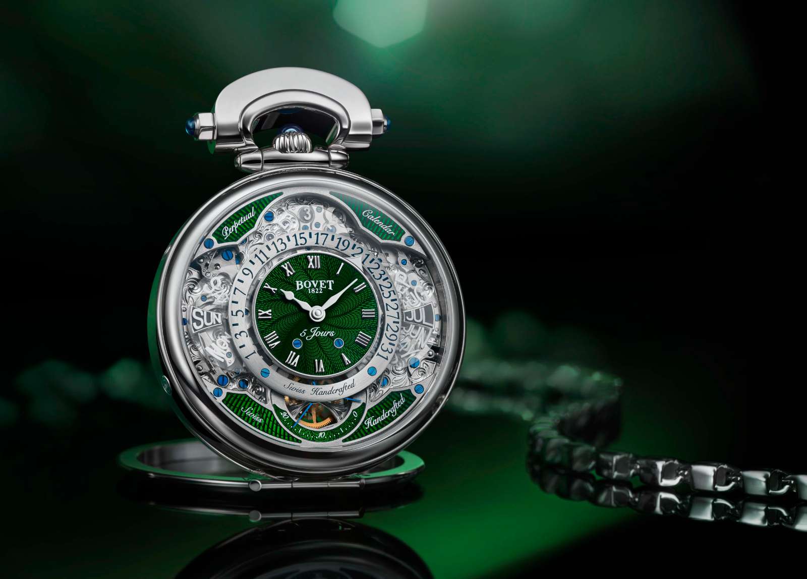 Bovet, đồng hồ thụy sỹ, Bovet Virtuoso VII Perpetual Calendar, Bovet 1822, swiss watch