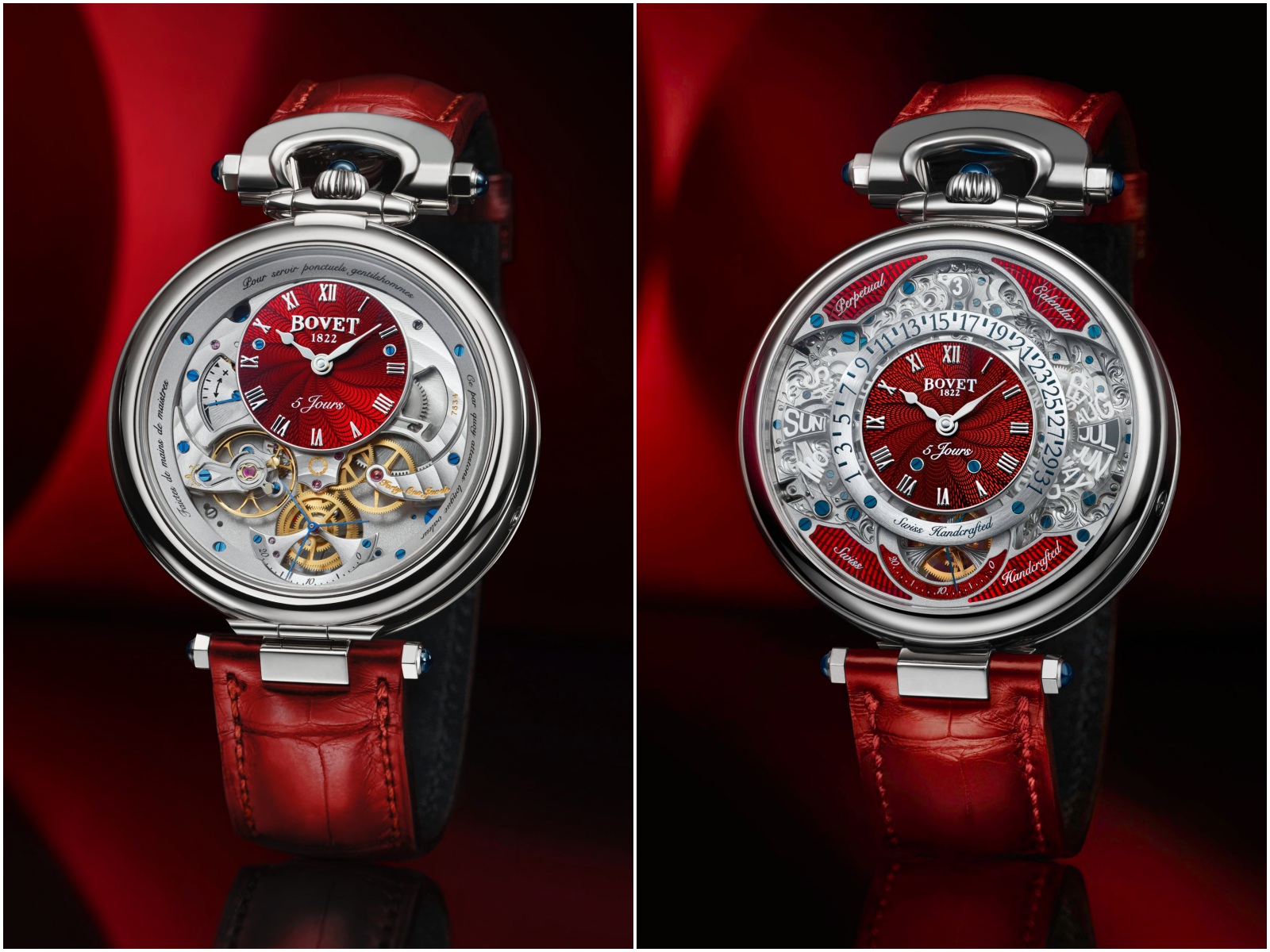 Bovet, đồng hồ thụy sỹ, Bovet Virtuoso VII Perpetual Calendar, Bovet 1822, đồng hồ